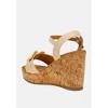 Emelda Chain Link Detail Wedge Sandals Women - 3 of 4