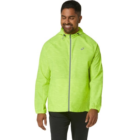 Asics yellow 2025 running jacket