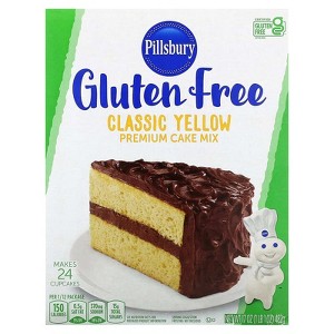 Pillsbury, Classic Yellow Premium Cake Mix, Gluten Free, 17 oz - 1 of 2