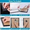 NewHome"10Pcs Black Picture Frame Set for Wall & Desktop, 5x7in, 6x8in, 8x10in Collage & Gallery Frames"Black - 3 of 4