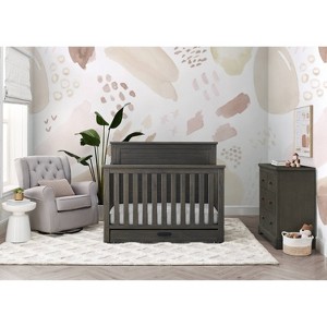 Simmons Kids' Caden 6-in-1 Convertible Crib with Trundle Drawer - 1 of 4