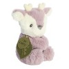 ebba Small Fawn Rattle Eco ebba Eco-Friendly Baby Stuffed Animal Purple 6" - 2 of 4