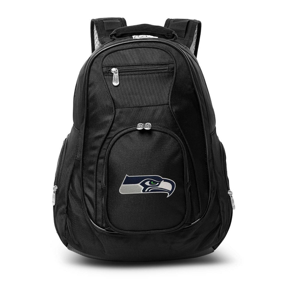 Photos - Travel Accessory NFL Seattle Seahawks Premium 19" Laptop Backpack - Black
