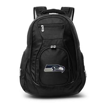 NFL Seattle Seahawks Premium 19" Laptop Backpack - Black