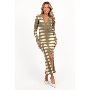 Petal and Pup Womens Eliana Long Sleeve Midi Dress - 1 of 4