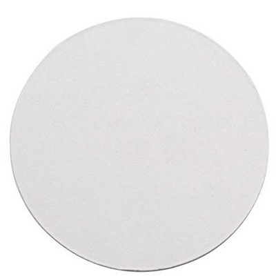 TravelWell Set of 200 Round 3.54 Inch Diameter Thicker (0.8 MM) Non Slip Drink White Paper Coasters