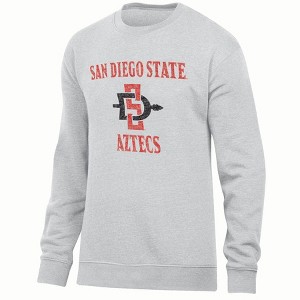 トップス everyone collegiate logo teeshirt ASH XL NCAA San Diego State Aztecs Ash Crew Neck Sweatshirt : Target