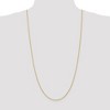 Black Bow Jewelry 1.85mm 10k Yellow Gold D/C Quadruple Rope Chain Necklace - 2 of 4