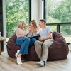 Big Joe Bean Bag Chair with Removeable Cover, Foam Filled, Multiple Sizes and Fabrics, All Ages - 3 of 4