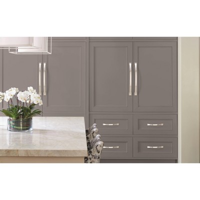 Polished Nickel 18" Modern Appliance Pull with Mounting Hardware