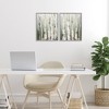 Stupell Industries Organic Birch Forest Trees 2pc Framed Giclee Art Set - 2 of 4
