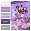 PartyWoo Crepe Paper Streamers Metallic Silver Light Purple Lilac Lavender White 6 Rolls 492 ft 1.8 Inch x 82 Ft Roll - 2 of 4