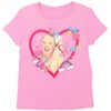 JoJo Siwa 2 Pack Pullover Graphic T-Shirts Pink/White  - image 2 of 4