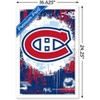Trends International NHL Montreal Canadiens - Maximalist Logo 23 Framed Wall Poster Prints - 3 of 4