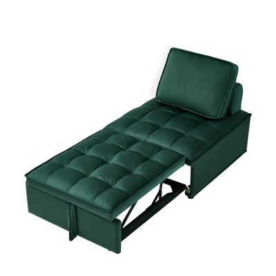 SKRAN Convertible Sleeping Sofa Bed,1 Back Pillow, Removable Back, Space Saving for Living Room & Apartment