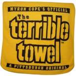 NFL Terrible Towel The Fleece Throw Blanket 50" x 60", Yellow