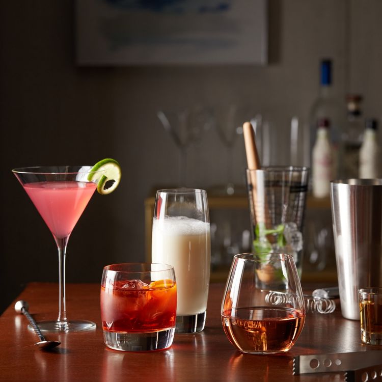 Libbey Signature Kentfield Stemless 12 Piece Wine Glass Party Set for Red and White Wines, 4 of 9