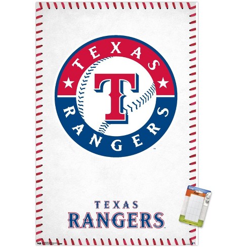 Trends International Mlb Texas Rangers - Corey Seager 23 Unframed