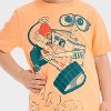 Toddler Boys' Wall-E Short Sleeve Graphic T-Shirt - Orange - 2 of 4