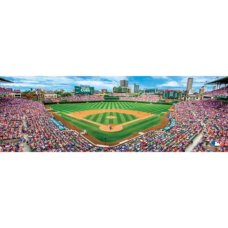 MasterPieces Sports Panoramic Puzzle - MLB Chicago Cubs Center View, 3 of 6