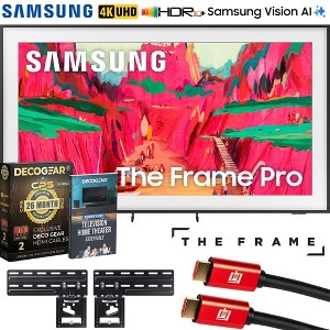 Samsung 75" The Frame Pro LS03FW 4K Neo QLED Mini LED TV 2025 + Extended Protection Plan - 1 of 4