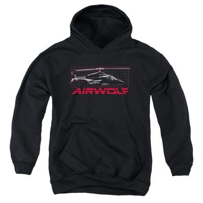Boys’ Airwolf Grid Hooded Sweatshirt