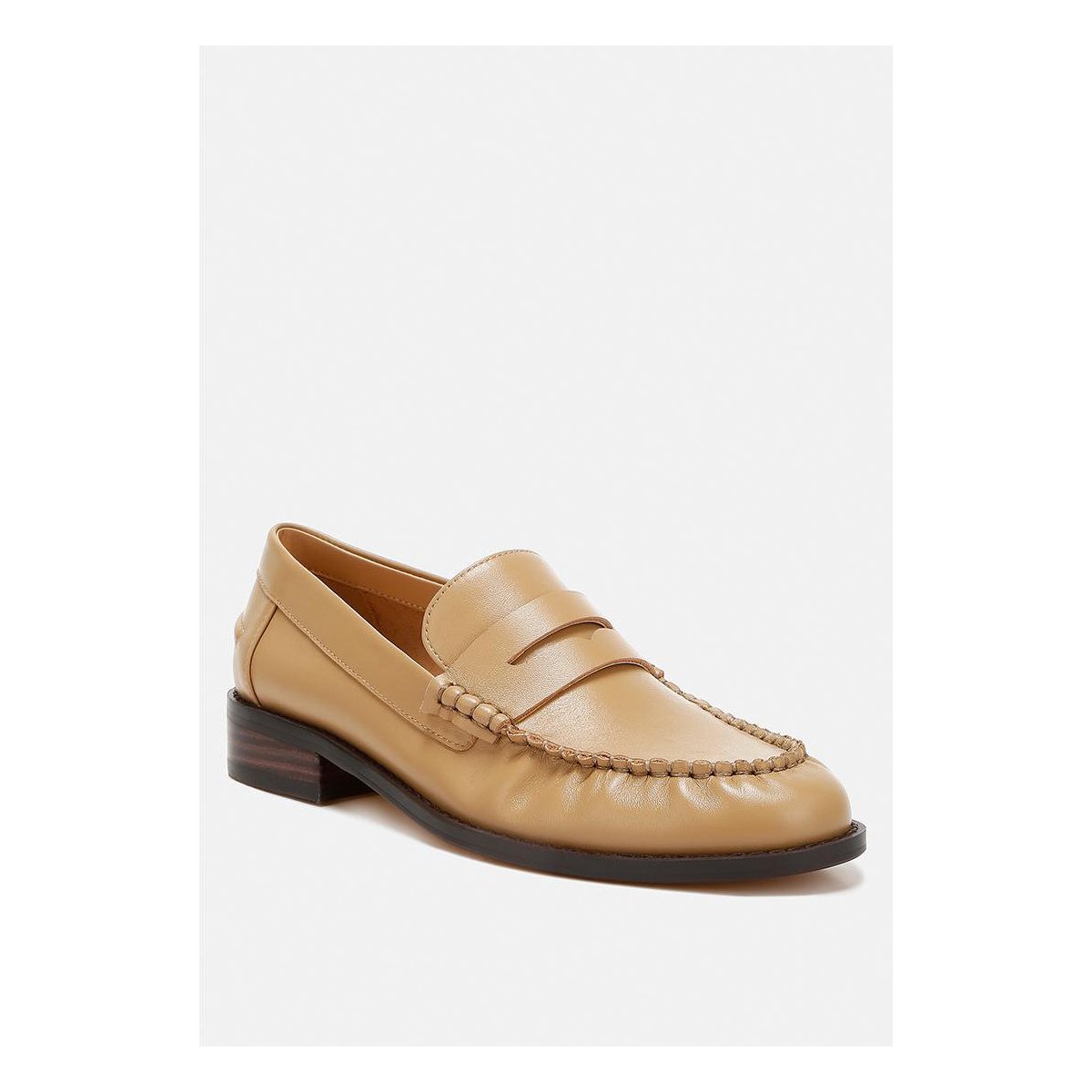Женские туфли Rag & Co Womens Plavia Genuine Leather Loafers 7 — фото 3