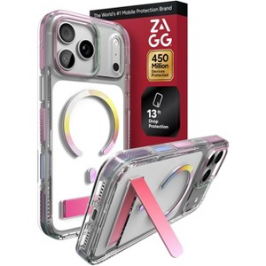 familiar iPhoneケース13プロ　agew ZAGG iPhone 18/17 Pro Santa Cruz Opalescent Phone Case - Pink : Target