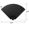 Kumasinova Heavy-Duty Square Outdoor Umbrella Base with 4 Removable Plates,Plastic Patio Umbrella Stand for Offset Cantilever Umbrellas,Black - 2 of 4