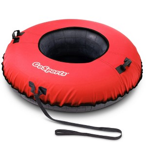 GoSports 44 Inch Heavy-Duty Winter Snow Tube with Premium Canvas Cover - Commercial Grade Sled - 1 of 4