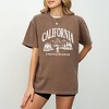 Simply Sage Market Women's California Forest Scene Short Sleeve Garment Dyed Tee - 2 of 4