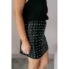 Women's Miley Faux Leather Mini Skirt - Her Entire Name Says Grace - 2 of 4