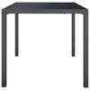 vidaXL Patio Table Anthracite 43.3 in.x31.5 in.x28.3 in. Steel - 4 of 4