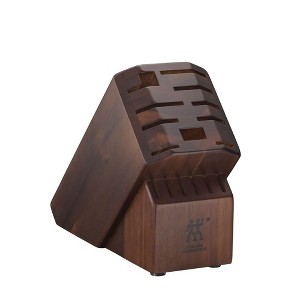 ZWILLING Pro 16-slot Knife Block -  Acacia - 1 of 2