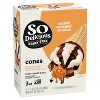 So Delicious Wondermilk Cones Chocolate Salted Caramel Frozen Dessert - 12oz/3ct - 2 of 4