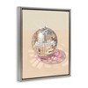 Stupell Industries Dazzling Disco Ball Refraction Floating Frame Canvas Art - 2 of 4