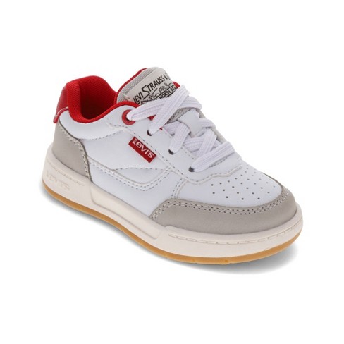 Levi's Toddler La Jolla Synthetic Leather Casual Lace Up Sneaker Shoe ...