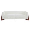 Christopher Knight Home Emma 82.75" Boucle Fabric 3 Seater Sofa, Beige - 2 of 4