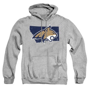 Men's Montana State University State Shape Pull-Over Hoodie - 1 of 4