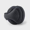 Women's Puffer Earmuff - All In Motion™ Black: Recycled Polyester, Lightweight Knit, Adjustable, Packable, One Size - 2 of 4
