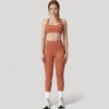 Anna-Kaci Active Women's High Waist Full Length Leggings with Seamless Design and Stretch Fit for Everyday Movement - 2 of 4