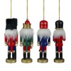 Northlight Set of 4 Assorted Classic Nutcracker Ornaments 5" - 4 of 4