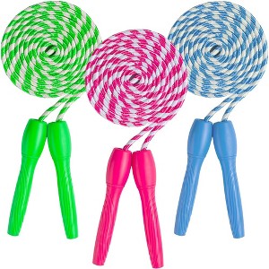 Kids Jump Rope, Adjustable Jump Rope for Kids, Fun Games Jump Ropes for Fitness Activity and Party Favor, 7 Feet Jumping Rope - by RamPro - 1 of 4