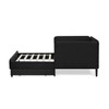 Kumasinova Twin/Full Size Bed Frame,Upholstered Platform Bed Frame with 2 Storage Drawers,Adjustable Velvet Sofa Bed for Living Room,Bedroom - 4 of 4