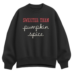 Women's - Instant Message - Sweeter Than Pumpkin Spice Oversized
