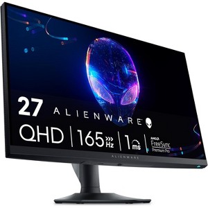 Refurbished: Alienware Gaming Monitor 27" QHD (2560x1440) up to 180Hz, FreeSync, G-SYNC, VESA - Manufacturer Refurbished - 1 of 4