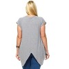 Women's Plus Size Embellished V-Neck Fenella Tunic Top - White Mark - 2 of 3