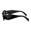 Prada PR 17WSF 1AB5S0 Womens Rectangle Sunglasses Black 51mm - 3 of 3