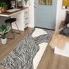 Abstract Machine Washable Rugs Non-Slip Contemporary Carpet - 4 of 4