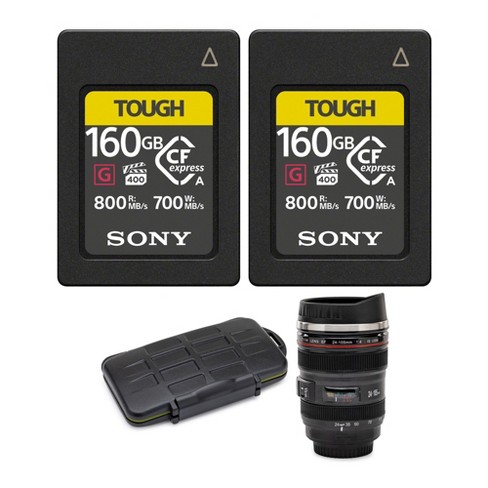 Sony 160GB CFexpress Type A Tough Series 2-Pack Bundle